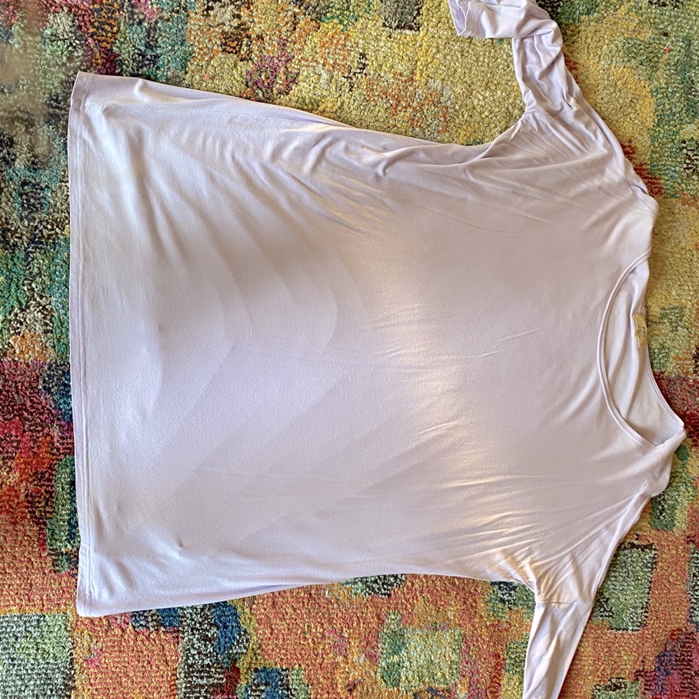 Light purple Piko - 3/4 sleeve!